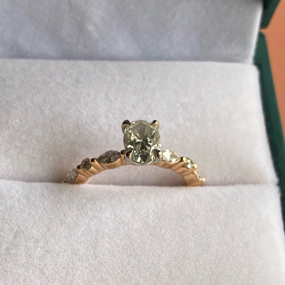 Rose Gold Cullen Wedding Ring